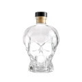 Style Whisky Whisky Skull Head Glass Wine Bottle